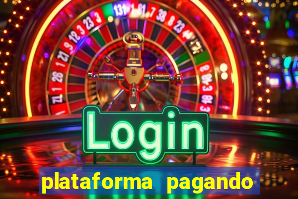 plataforma pagando 30 reais no cadastro